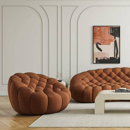 Sedia Warby Lounge Terracotta