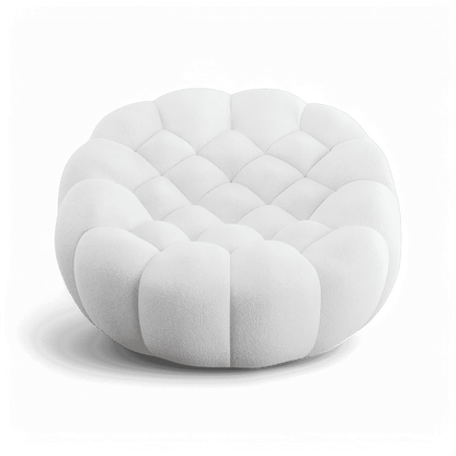 Poltrona Warby Lounge bianca