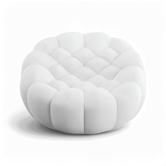 Poltrona Warby Lounge bianca