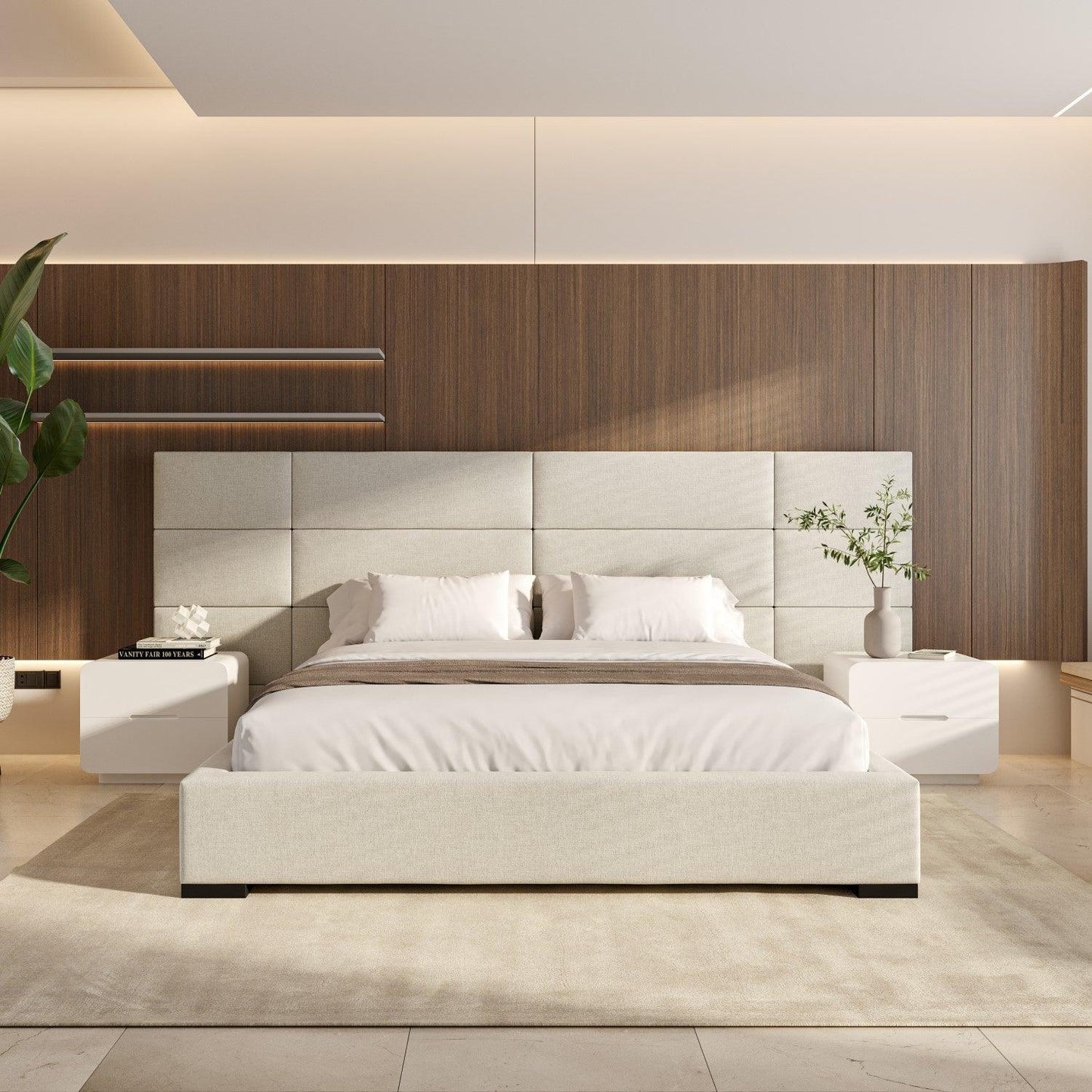 William Bed Cream