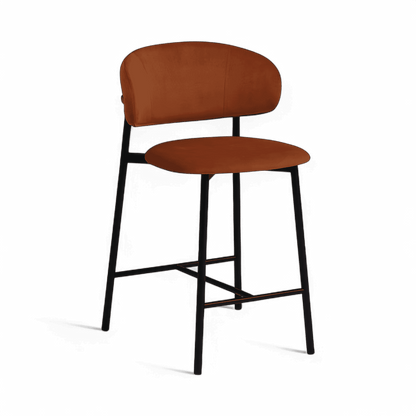 Sgabello da bar Zoya Terracotta
