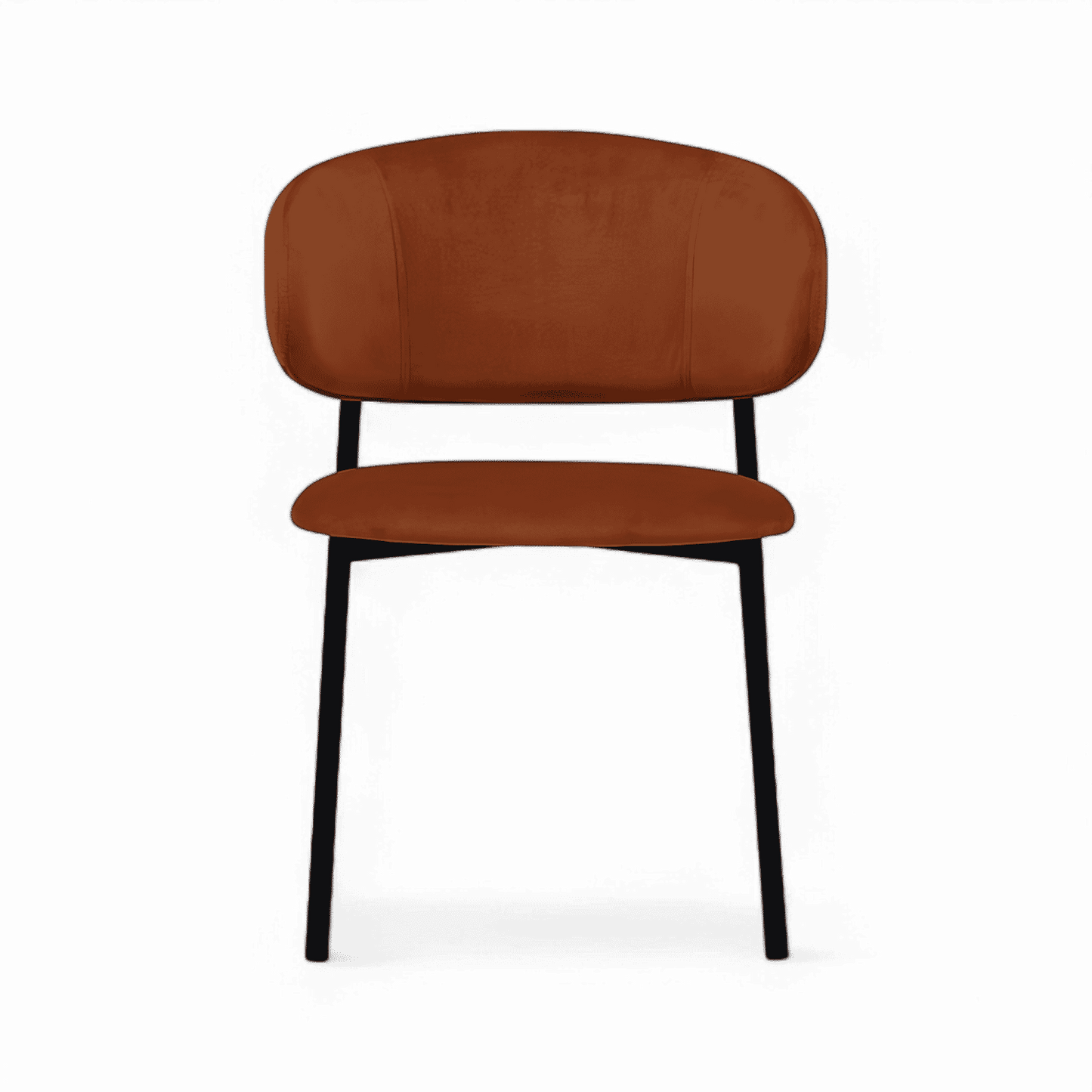 Sedia da pranzo Zoya Terracotta